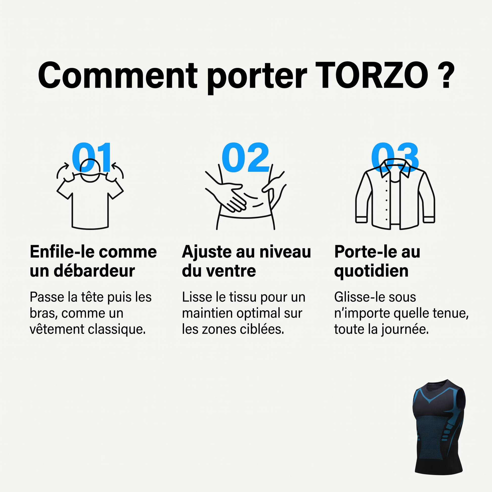 Torzo - comment utiliser le produit