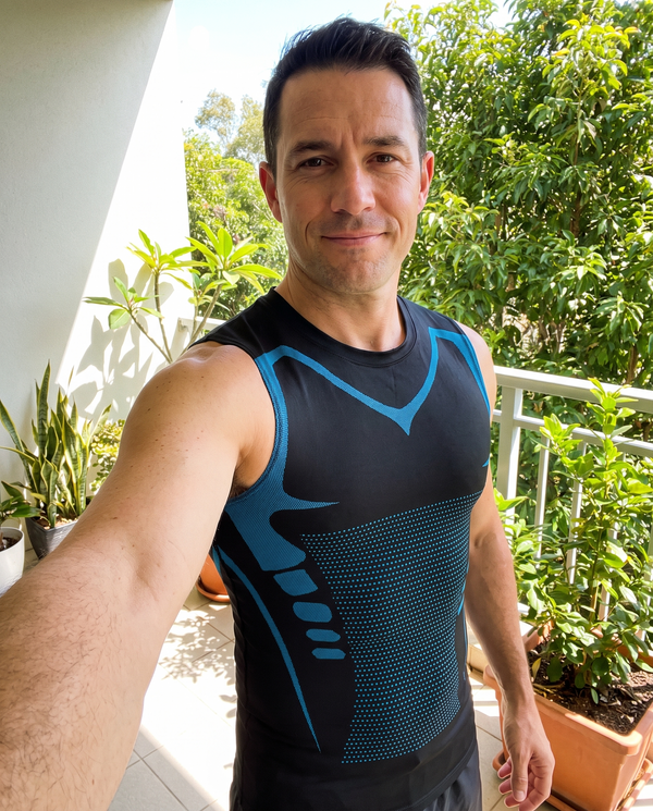 Torzo - client selfie balcon